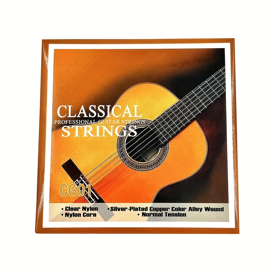 Guitar Strings Classical Guitar Brilliant Sound Quality - Temu
