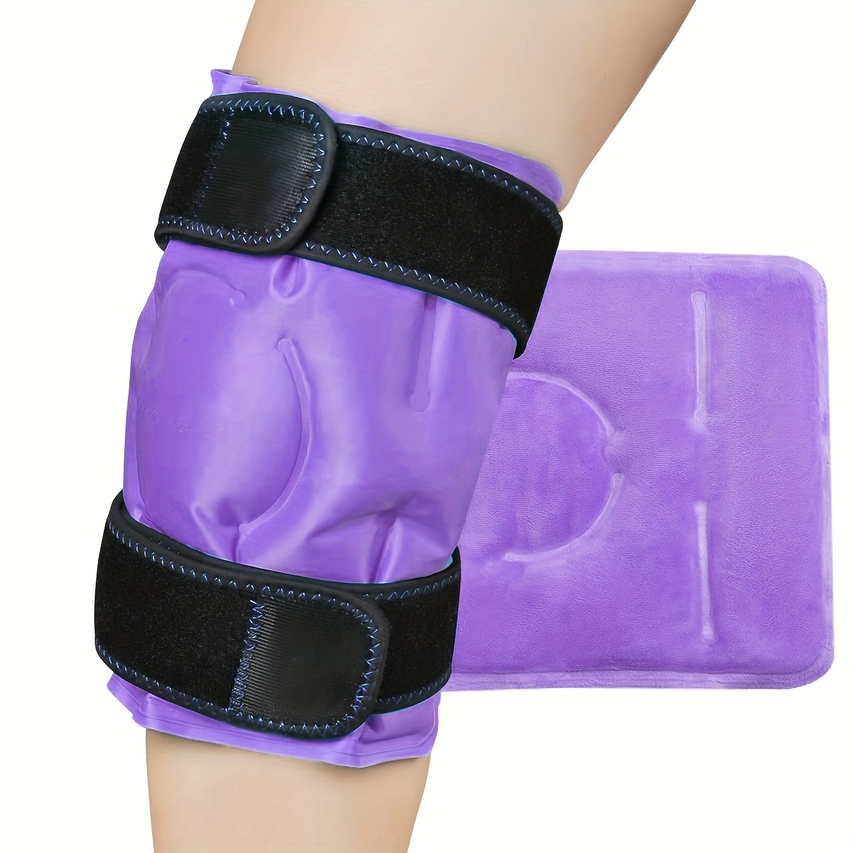 Pequeñas bolsas de hielo para lesiones reutilizables de gel de terapia fría  y caliente, compresa fría para aliviar el dolor, bolsas de hielo suaves