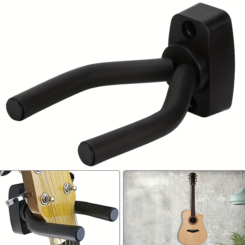 1pc Soporte De Pared Para Guitarra Gancho Soporte - Temu