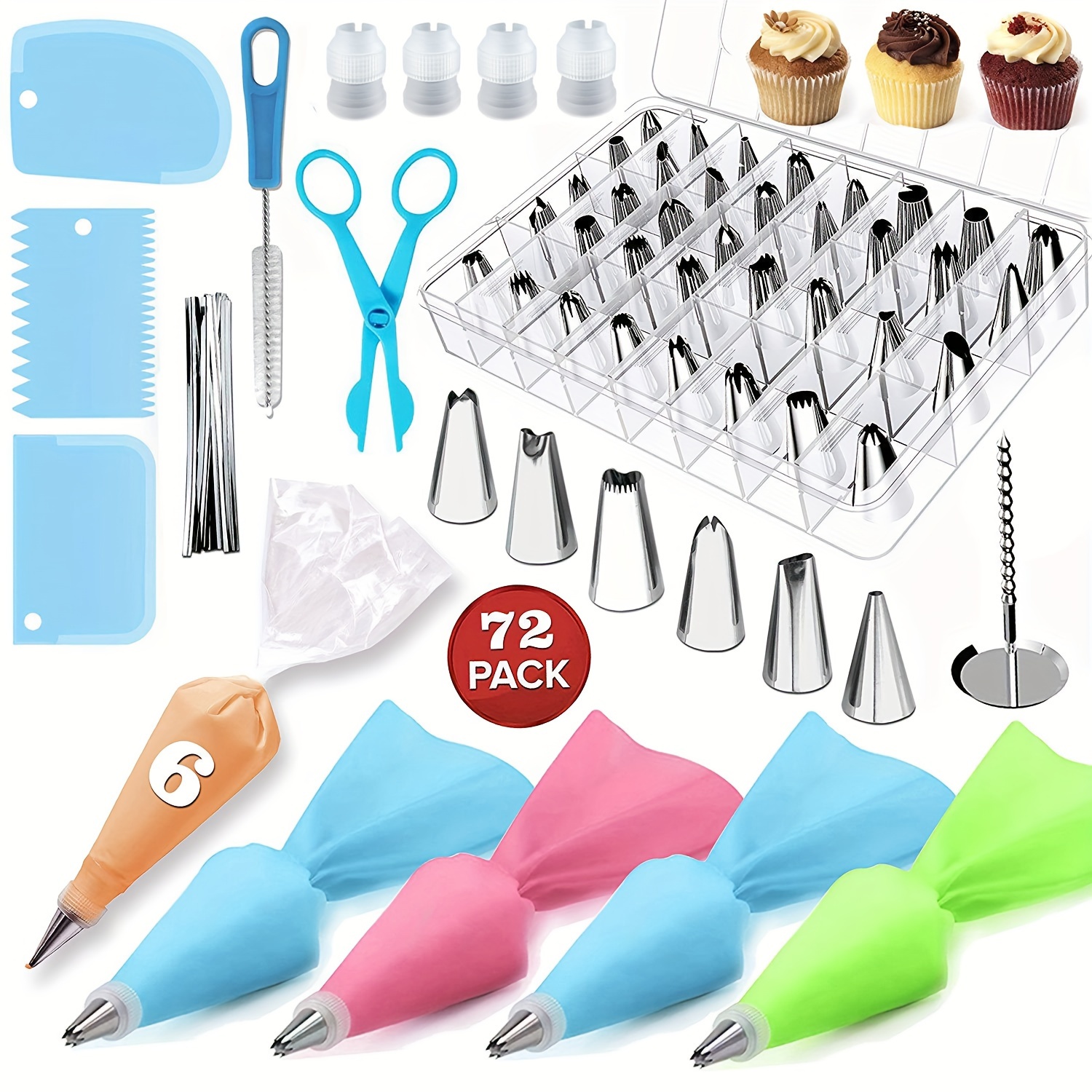 Cake Decorating Tool Kit, For Diy Cake Making, Cookie Making, Baking Tools,  Kitchen Accessories - Temu