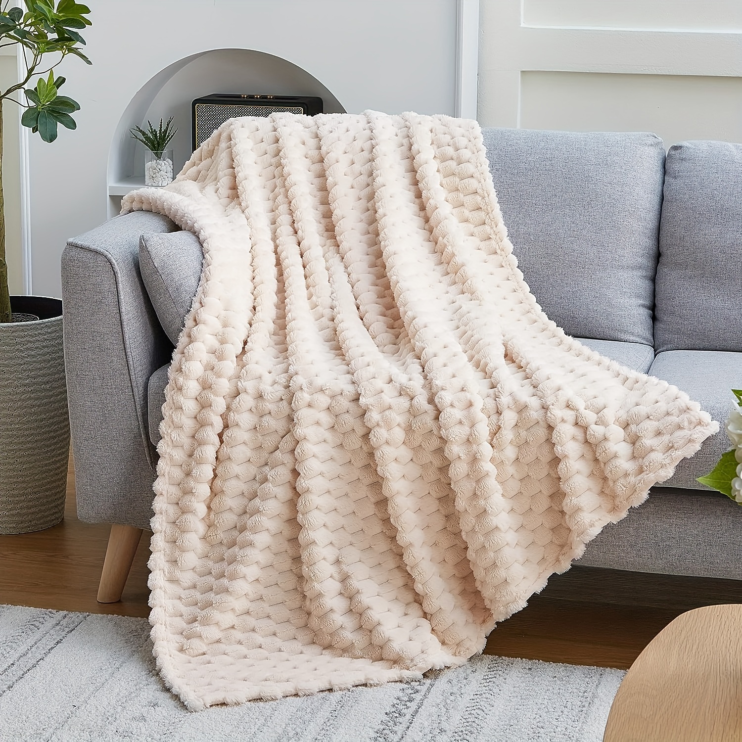 Oversize Sherpa Blanket - Fleece Blankets