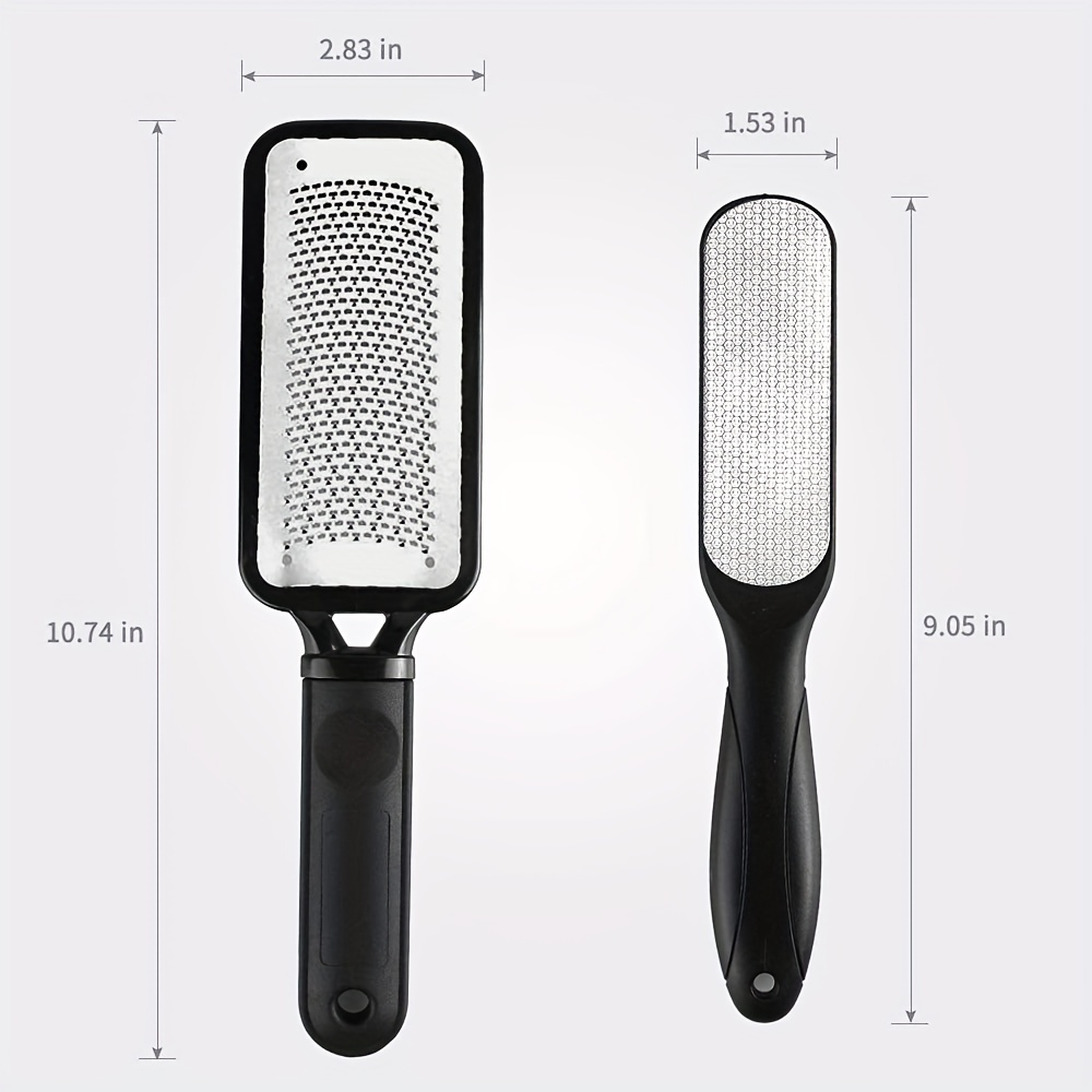 High quality 304 Stainless Steel Foot File Double Sided - Temu