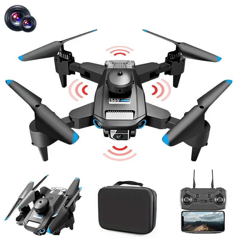 New WIFI FPV Drone Camera 4K 1080P Height Hold RC Foldable Quadcopter Drones  Kid Gift Toys Dron Mini Drone Dual Camera - AliExpress