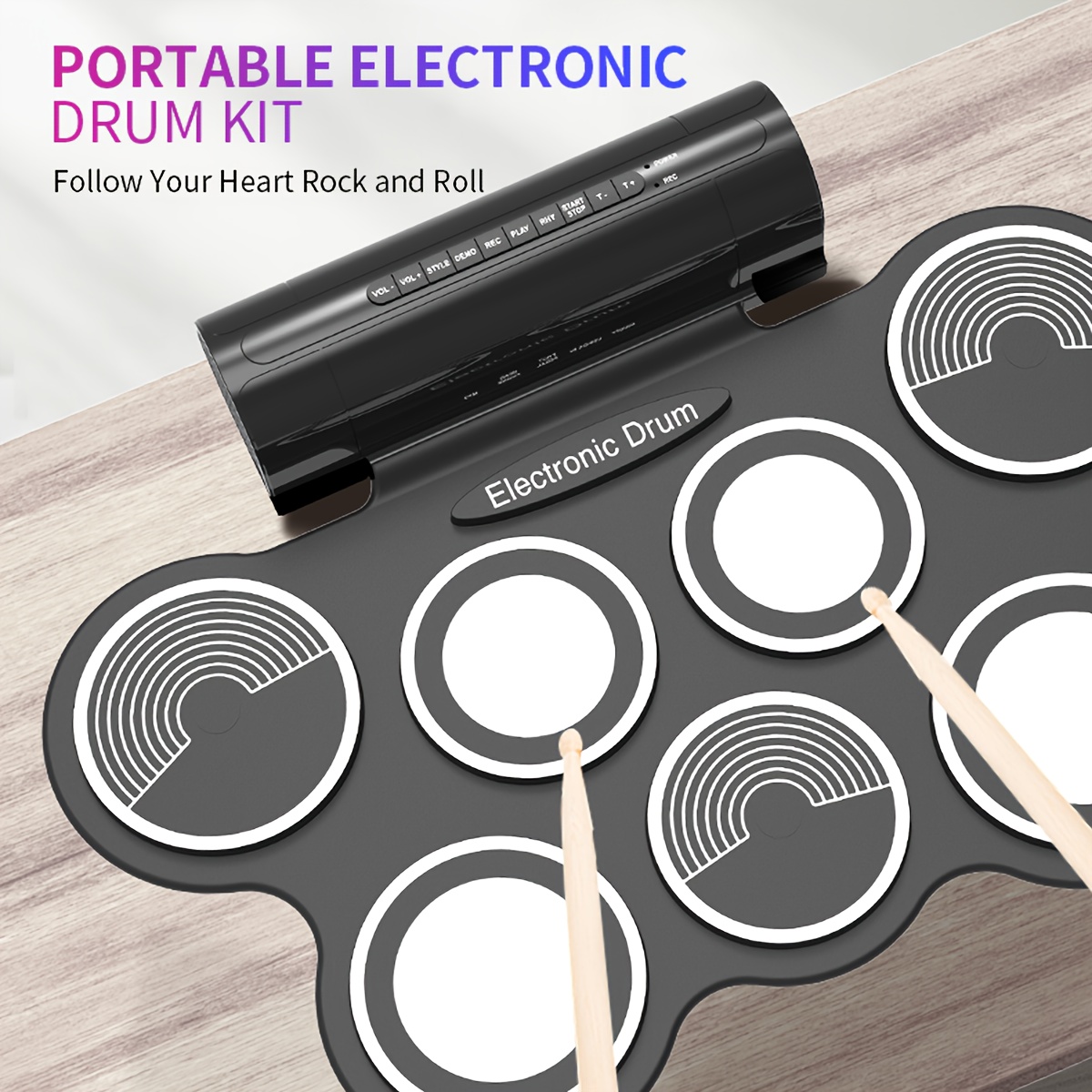 Portable Multifuncional 9 Almohadillas Silicona Estéreo - Temu