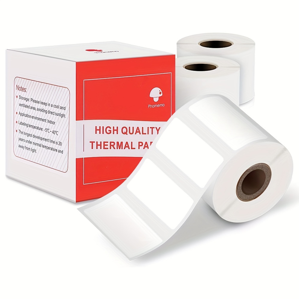 Étiquettes Thermiques Directes Marklife 50x30mm, Autocollants