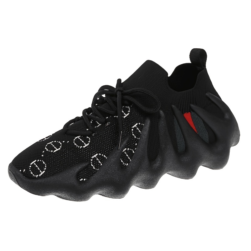 Black Pulpo wedge runner sneaker