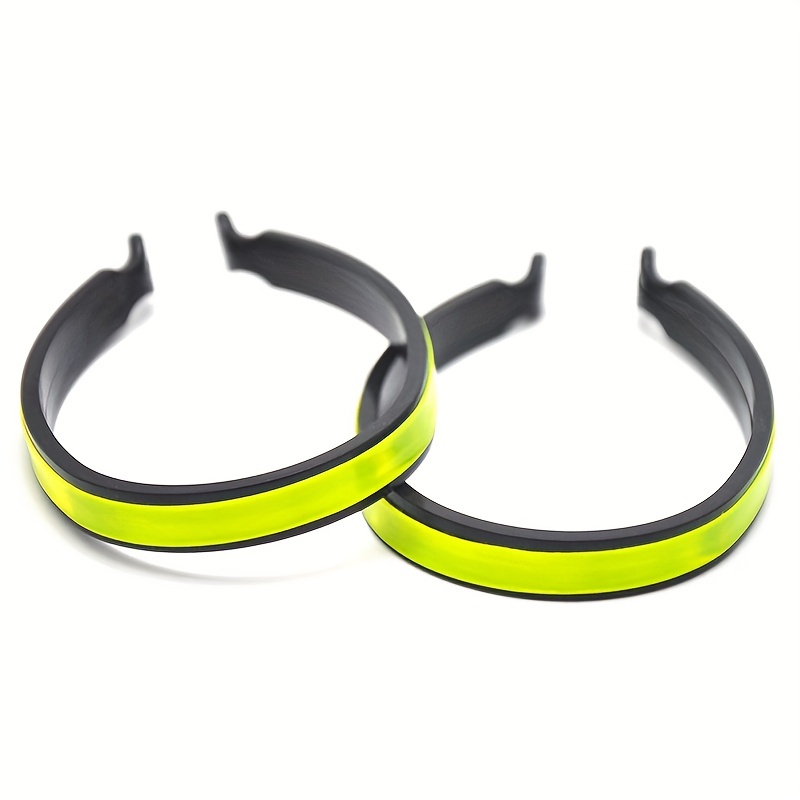 3M QUALITY REFLECTIVE HIVIS CYCLING TROUSER CLIPS WINTER SAFETY BUY1 GET 1  FREE