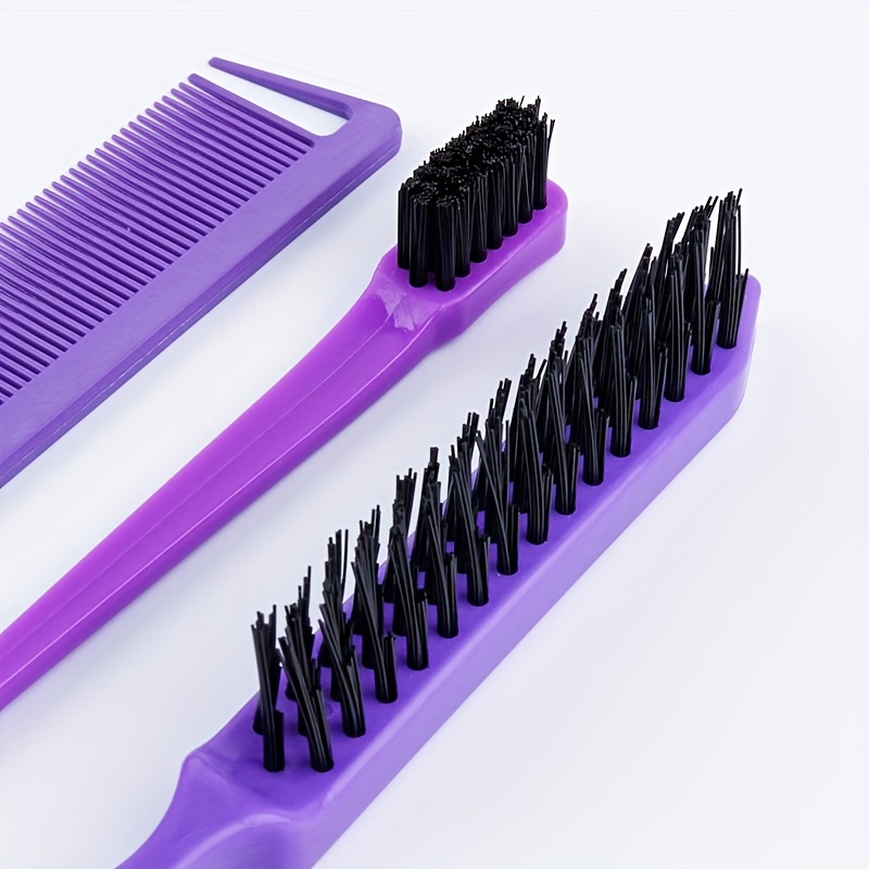 Hair Styling Comb Set Teasing Hair Brush Rat Tail Comb Edge - Temu