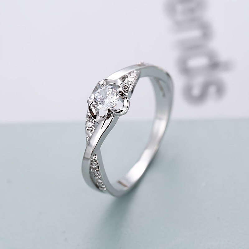Korean Niche Design Floral Ring Women'S Fashion Premium All-Match Band