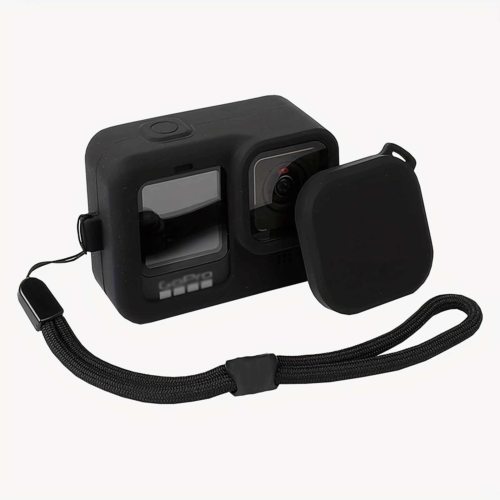 Protective Case for GoPro Hero 9 10 11 12 Black with Lanyard&Lens