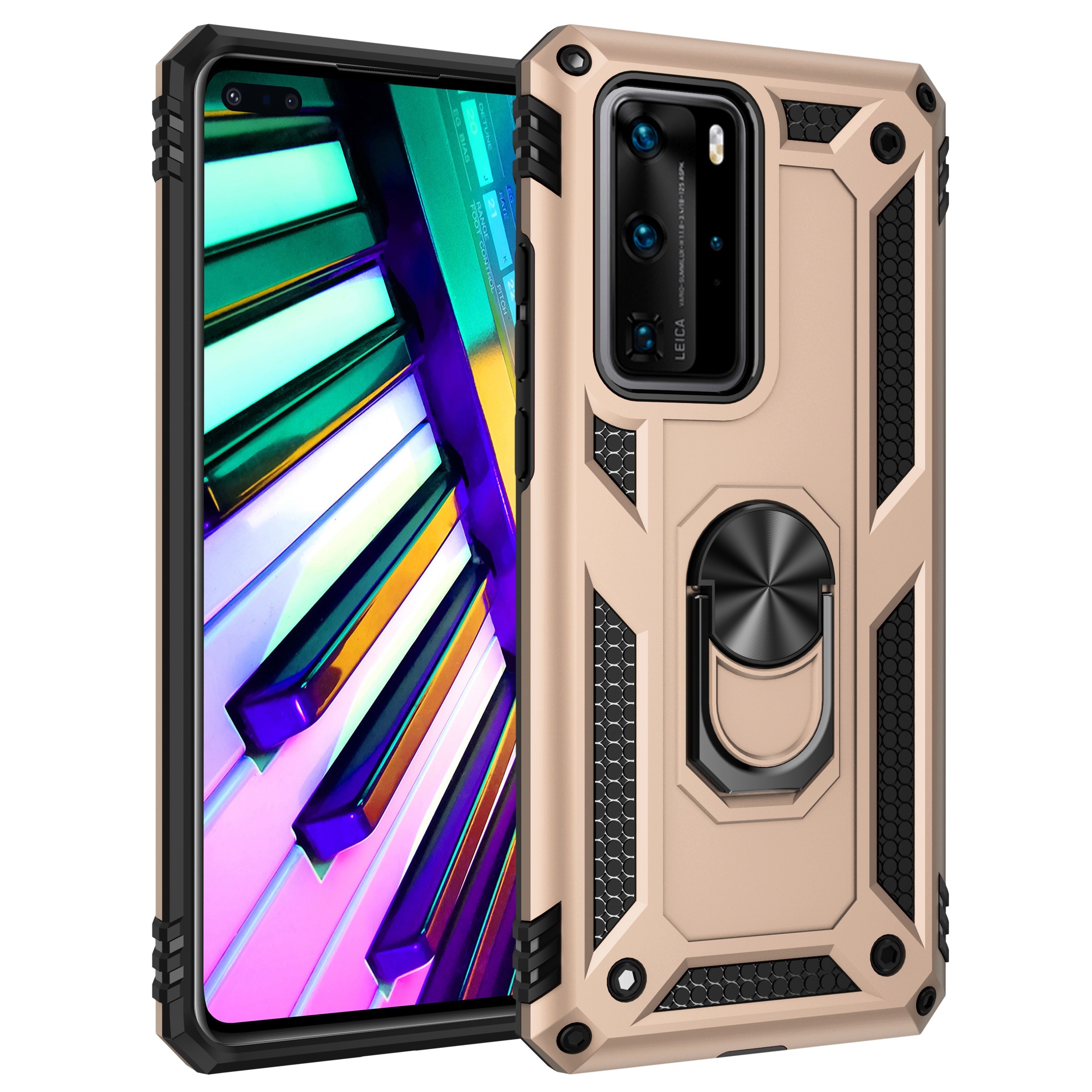 360° Schutz Hülle Für Huawei P40 Pro, P30, P20, Mate 20 Lite - Stoßfest & Transparent