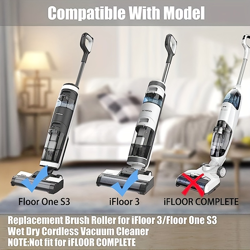 ifloor 3 ifloor one s3 cordless vacuum cleaner accessories 3 brush rollers 3 hepa filters for efficient cleaning