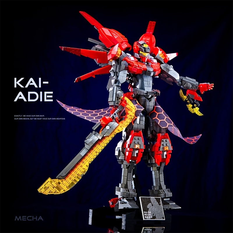 Kaiadie Mecha Building Blocks The Ultimate Adult Toy For Movie