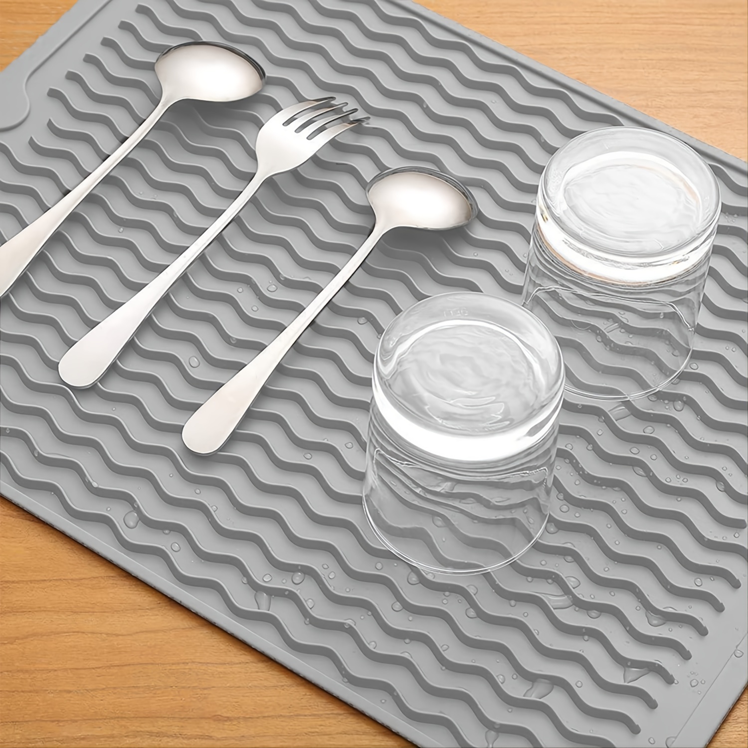 Super Sturdy Silicone Dish Drying Mat And Trivet, Dishwasher Safe, Heat  Resistant, Cooling Mat - Temu Bulgaria