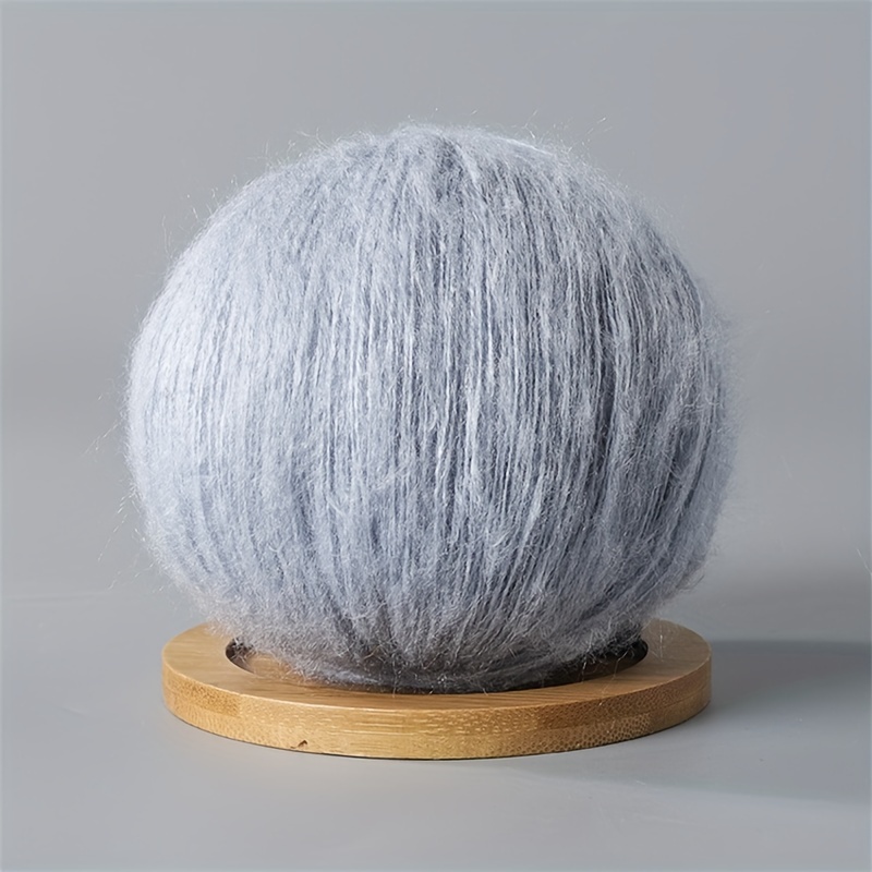 1ball Mohair Wool Yarn 15% Wool 15% Mohair 40% Acrylic - Temu