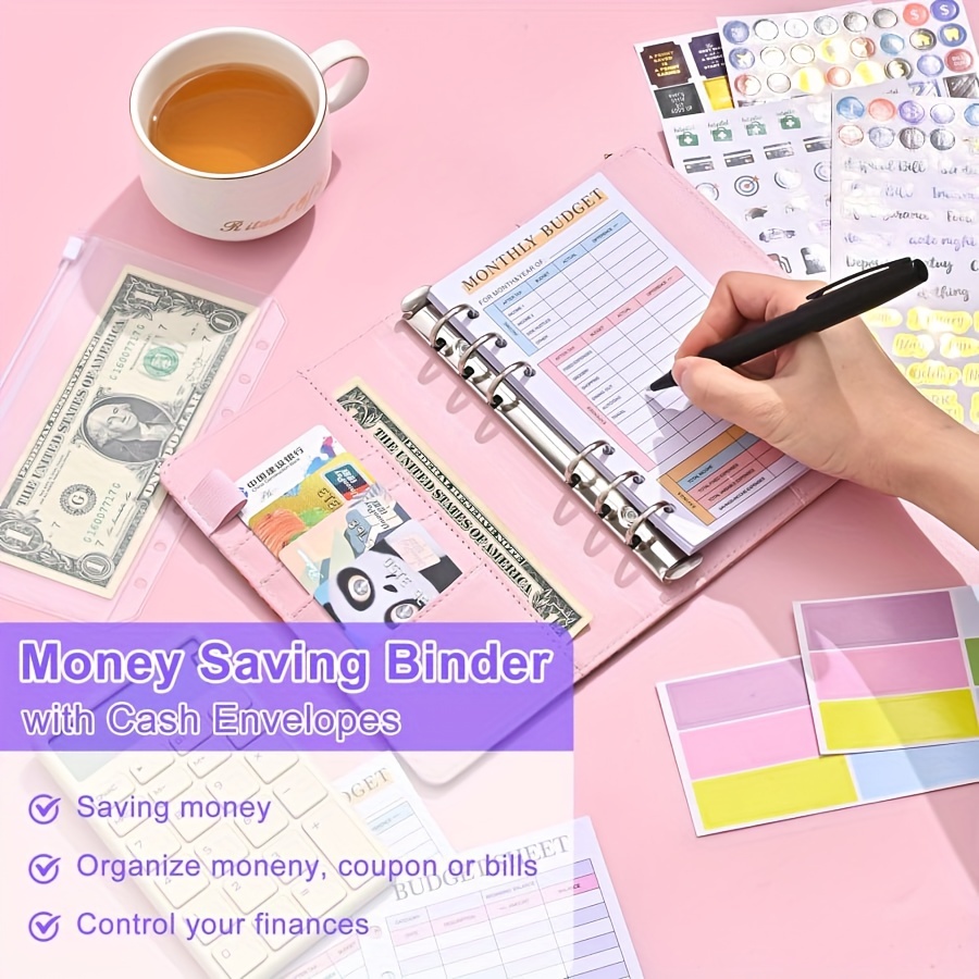 Budget Binder™ 12-Month Budget Planner with 722 Budget Stickers, Bill  Tracker, Budget Organizer, Financial Planning 