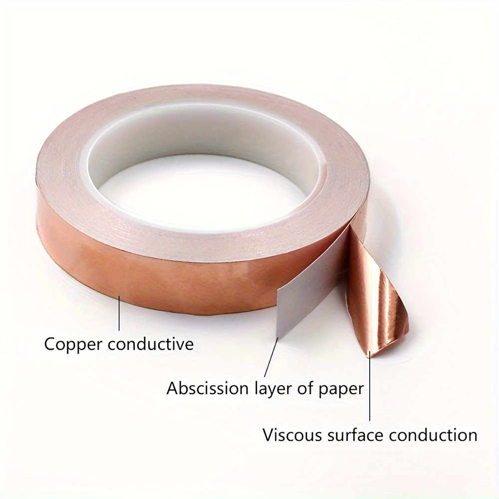 Conductive Copper Tape Single sided Conductive Tape - Temu