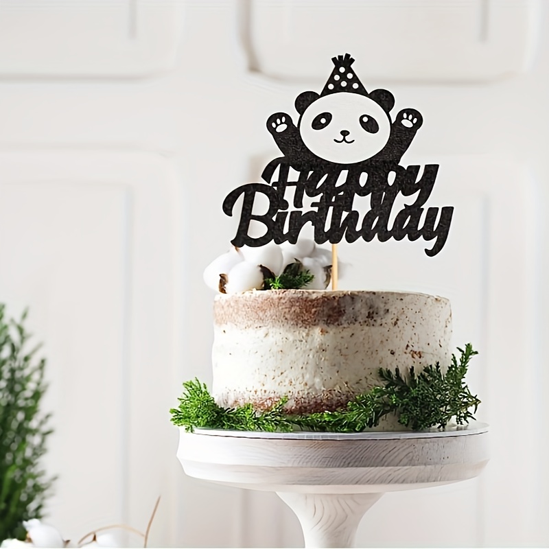 Décoration de gâteau d'anniversaire Koala « Happy Birthday » pour koala sur  le thème de l'ours koala, fête d'anniversaire, fête prénatale, zoo de la