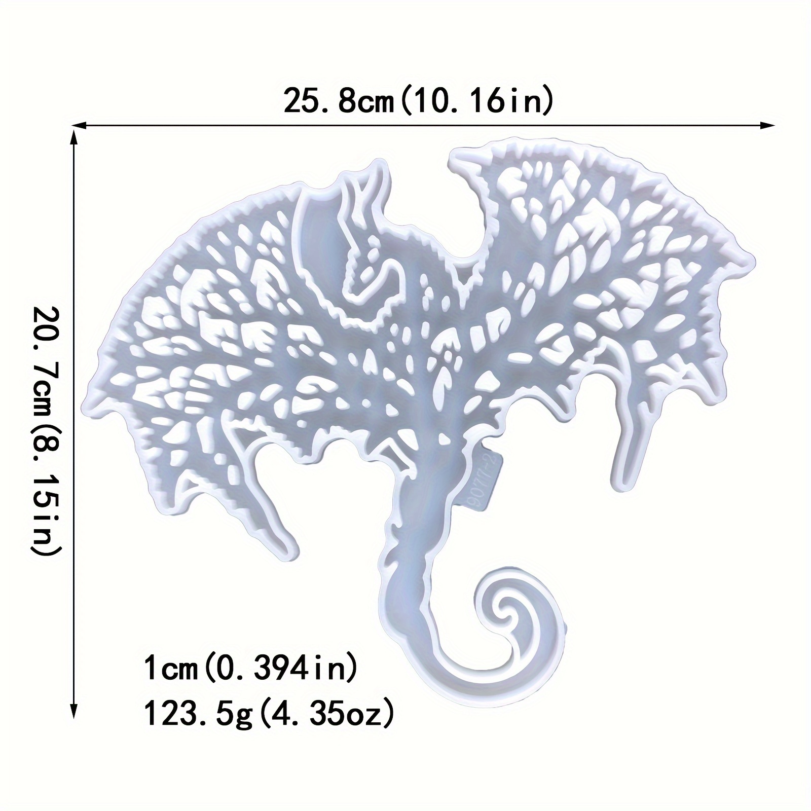 Tree of Life Dragon Ornament Resin Mold