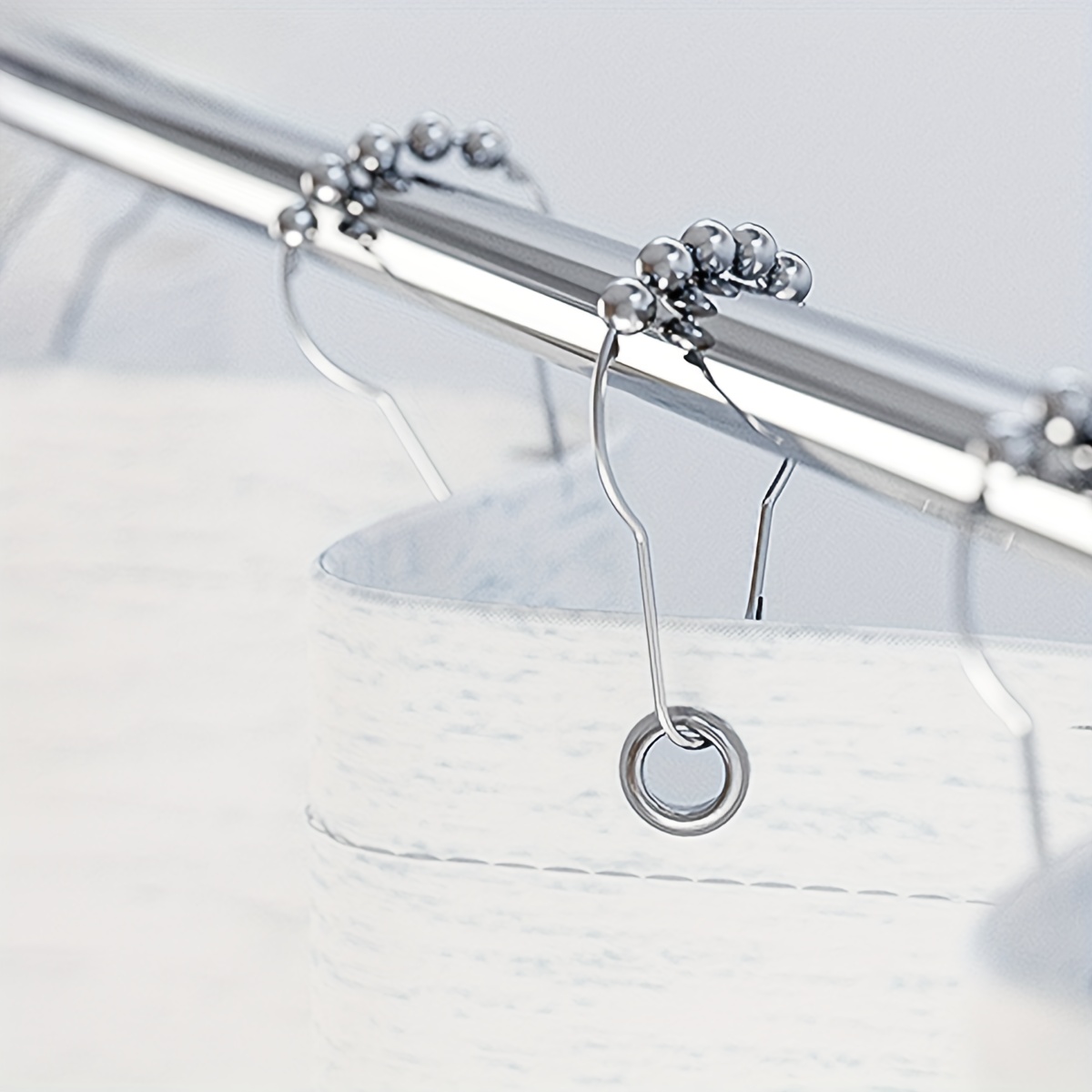 The Beaded Stainless Steel Bath Accessories