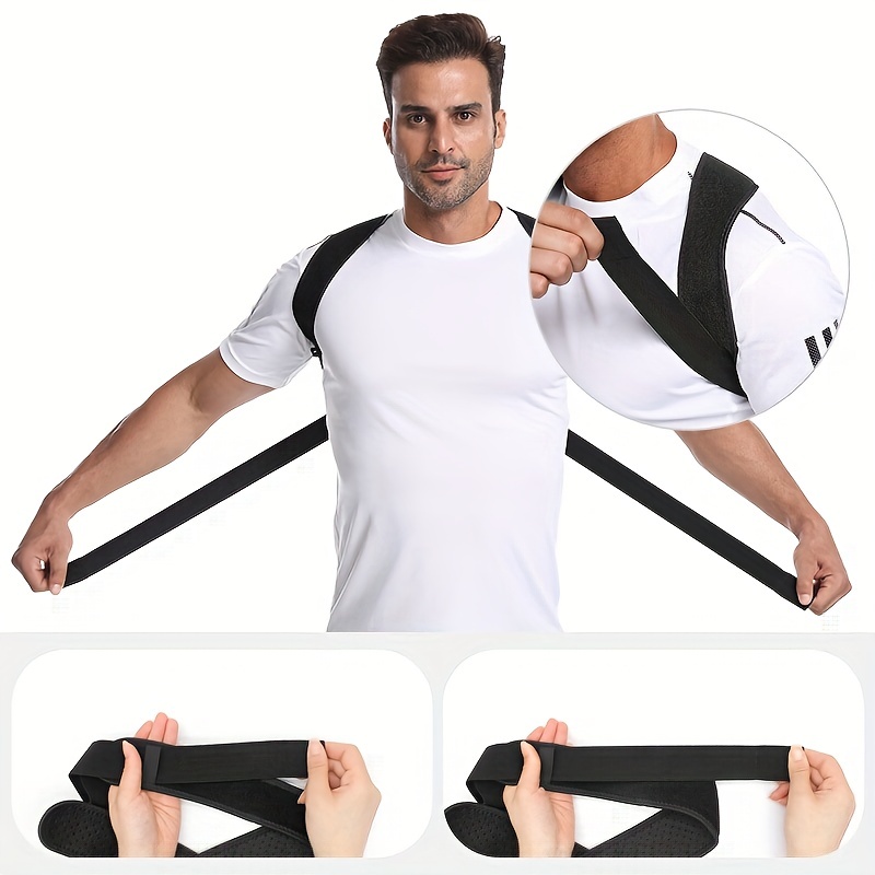 Haltungskorrektur Für Männer Und Frauen, Bequeme Ober- Und Rückenstütze,  Verstellbare Rückenglättungsstütze Für Rücken, Schulter Und Nacken