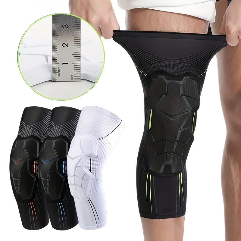 Deportes Rodilleras Baloncesto Fútbol Running Fitness Tejido de Nylon  Rodilla Compresión Manga Protectora Engranaje Protección de rodilla