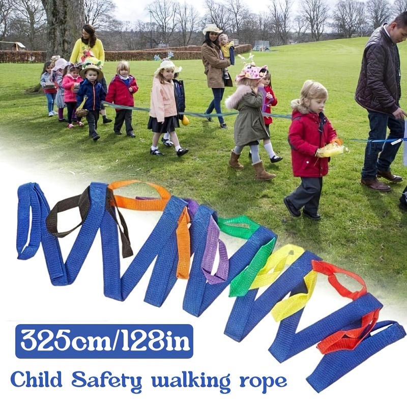Safe Walking Rope For Children, Anti-lost Nylon Leash, Preschool Color  Walking Rope