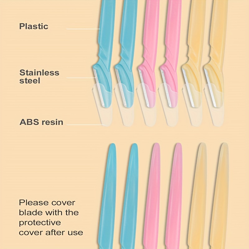 Rasoio Per Sopracciglia Da Donna 10 Pezzi Di Rasoio Per Il - Temu Italy