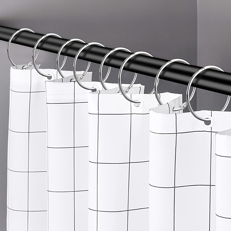 Shower Curtain Rings In Diameter Rustproof Decorative Shower - Temu
