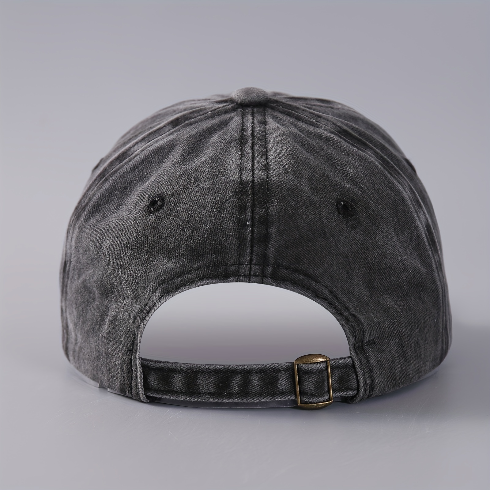 Gorra Béisbol Mezclilla Parte Superior Suave, Gorra Visera Curvada Lavada  Estilo Antiguo Hombre, Opción Ideal Regalos - Joyería Accesorios - Temu