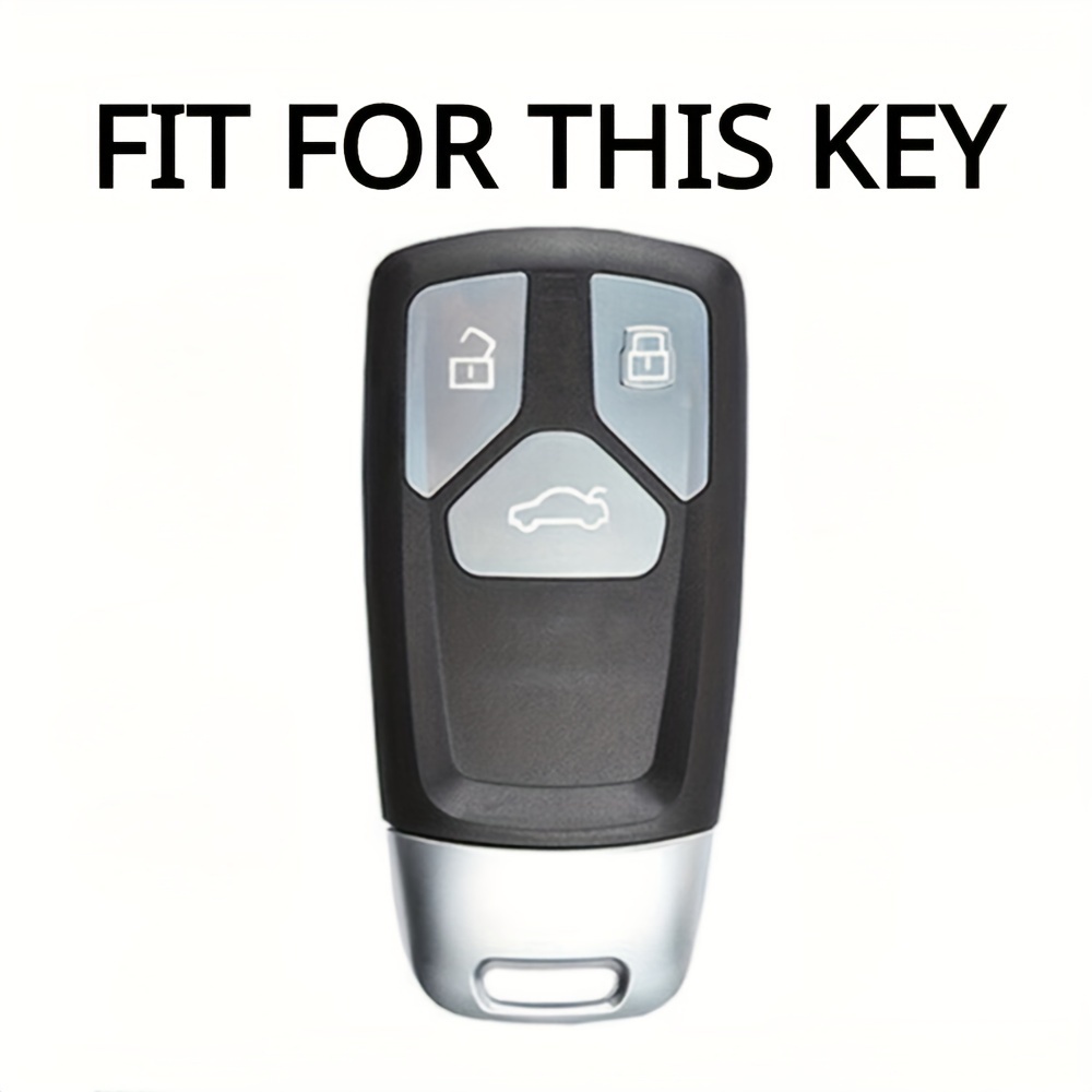 ELLENNE Carcasa para llave de mando a distancia para Audi A3 A4 A6 TT Q7 S6  de 3 botones AUDI-10