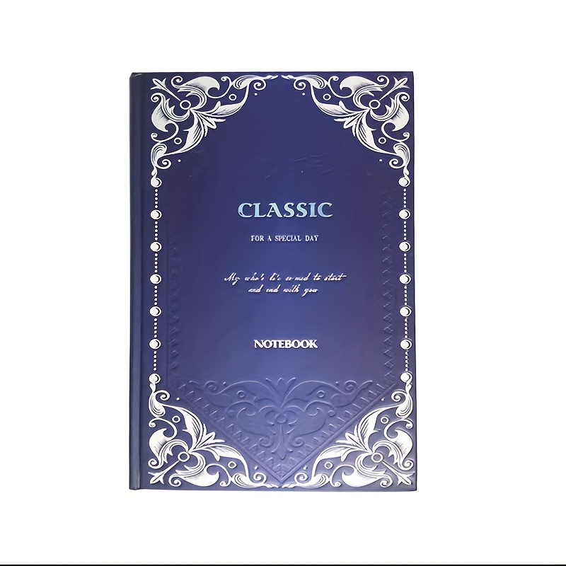 A5 Vintage Notebook Classic Thickened Notepad Student Diary 100 Sheets