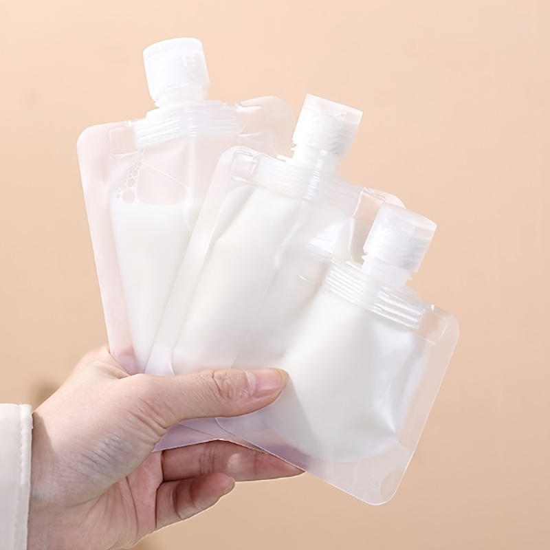 Leakproof Refillable Squeeze Pouch for Toiletries