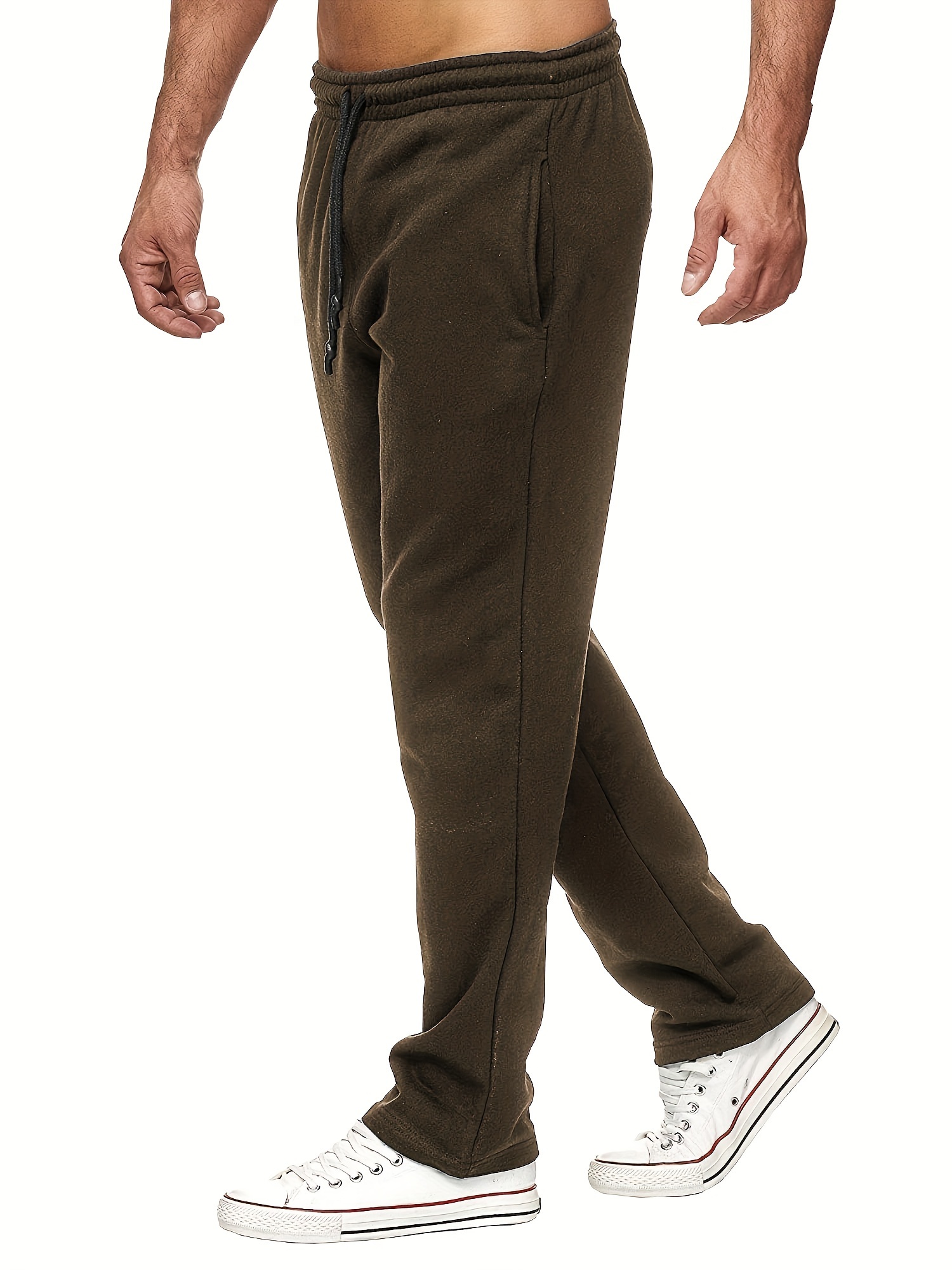 Mens chocolate brown sales sweatpants