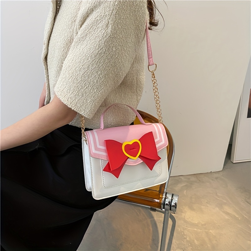 Kawaii Kids Pu Leather Purses Handbags Cute Girls Mini Crossbody