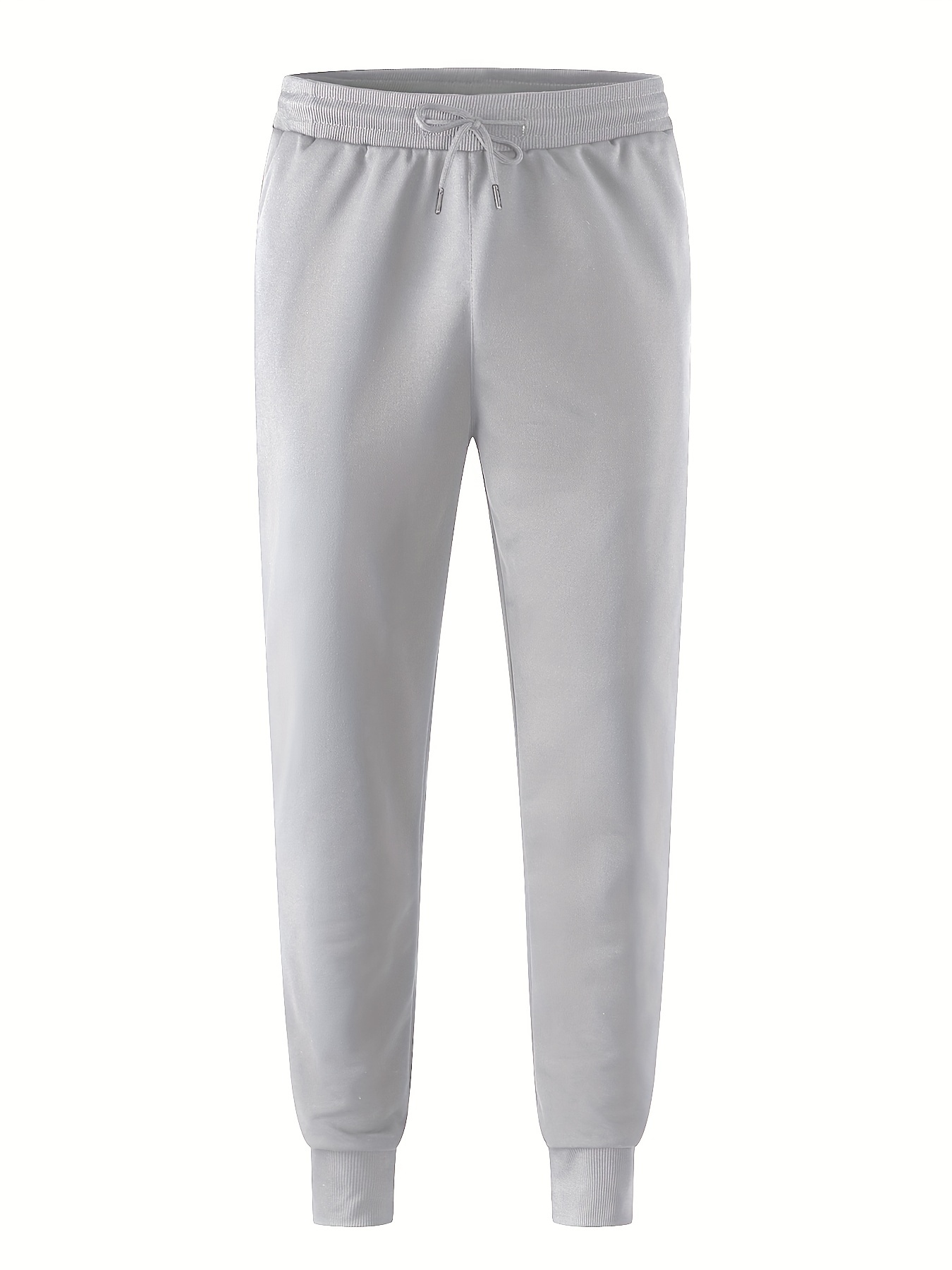 Grey Tapered Joggers