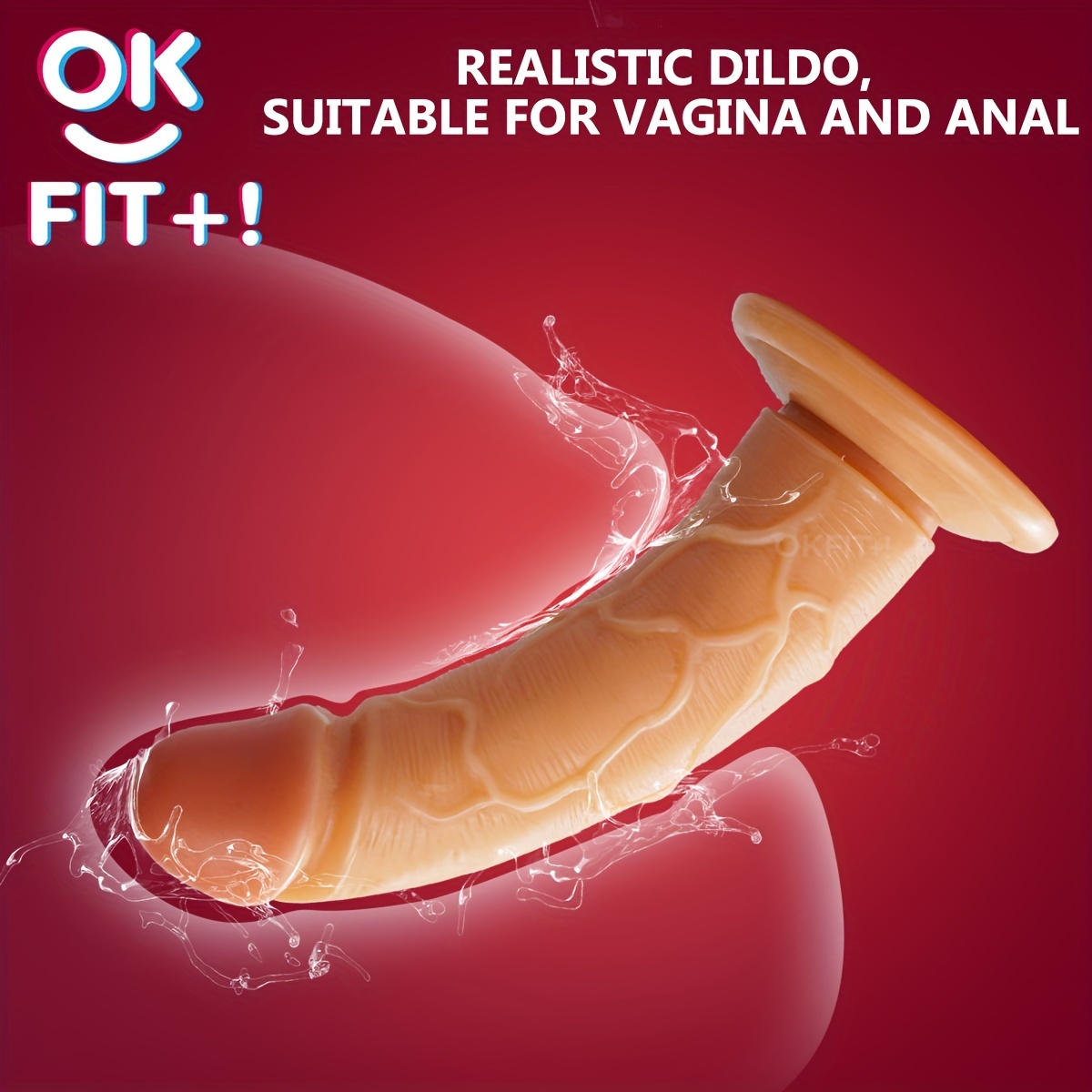 Realistic Dildo With Powerful Suction Cup For Hands-free Play,, Silicone Lifelike Dildo, Flexible G Spot Anal Butt Plug, Adult Sex Toys For Men Women Couples picture
