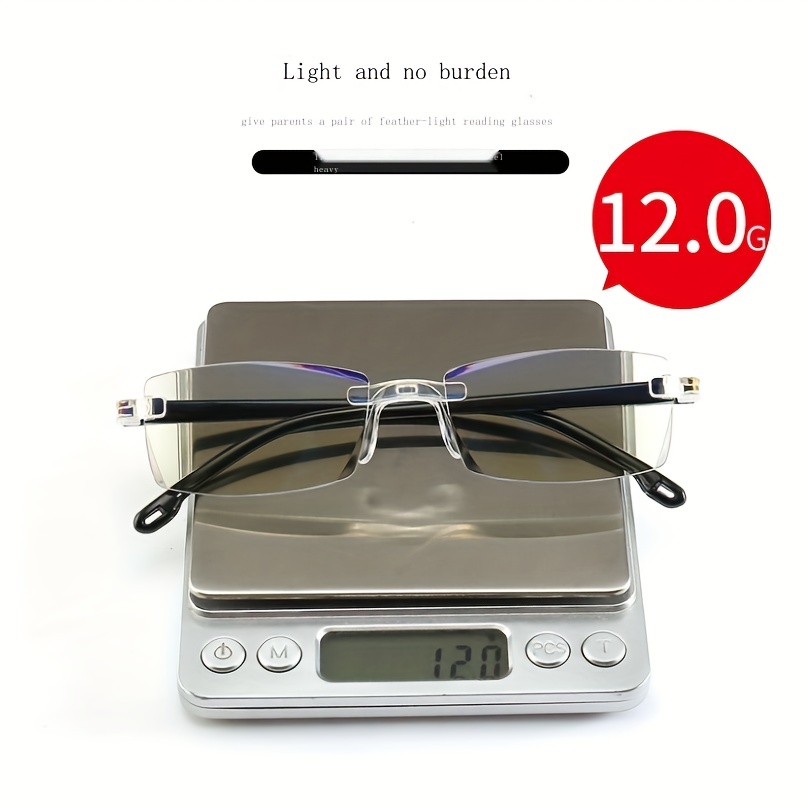 Smart Auto Zoom Presbyopic Glasses with Anti Light Protection