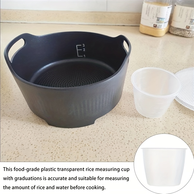 2ppcs Heat resistant Rice Measuring Cup With Scale Perfect - Temu