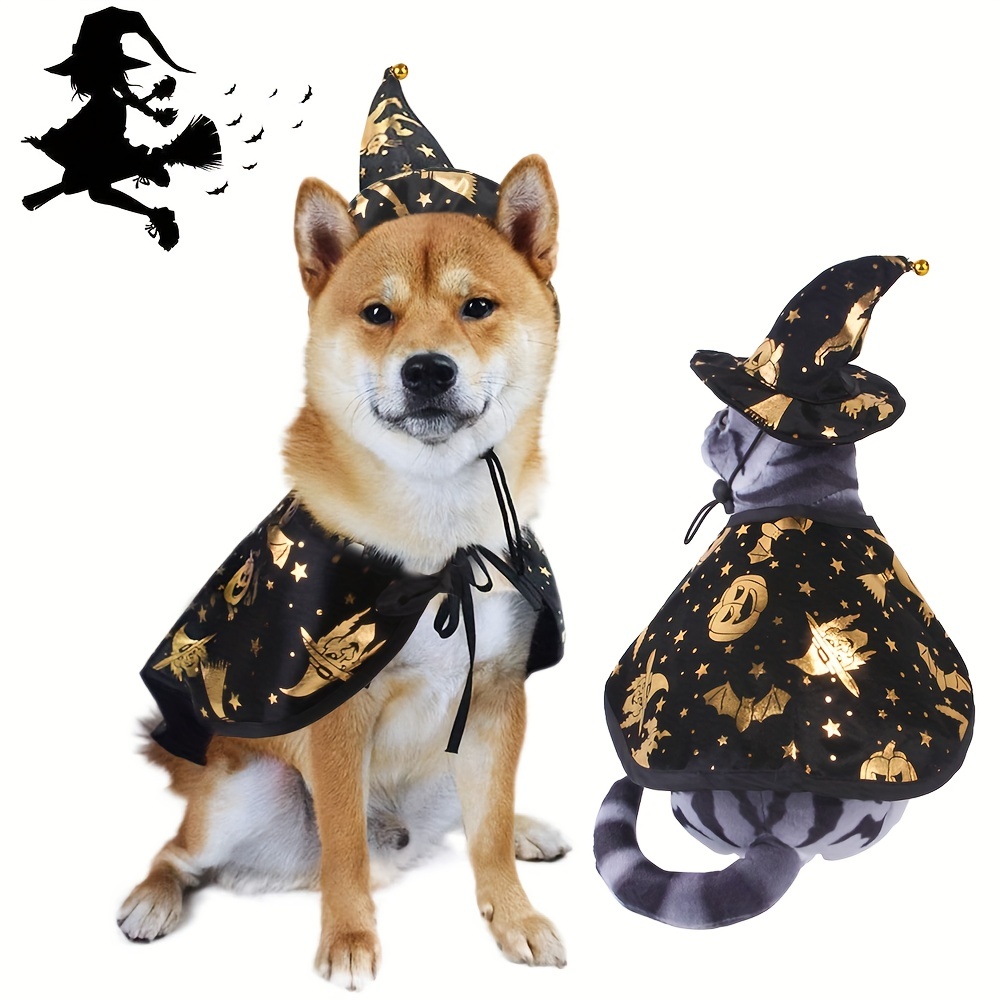 Trajes de Halloween para Cães Fantasia de Aranha para Festa de Halloween  para Cães Médios Pequenos Gatos Estilo 2