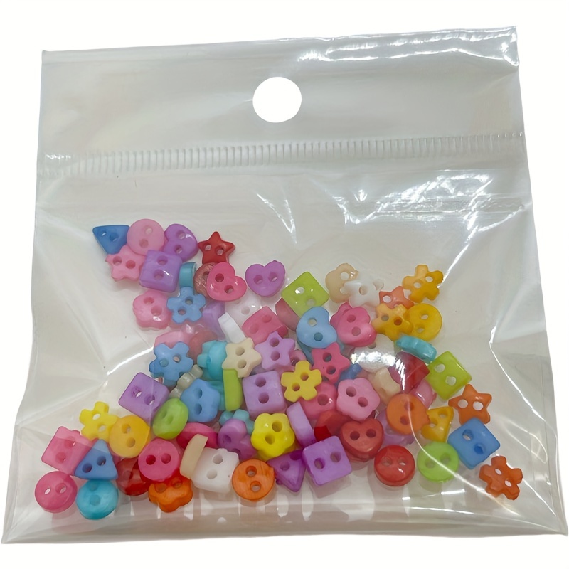 1/4 6mm Tiny Buttons Mini Micro Buttons for Small Doll Clothes