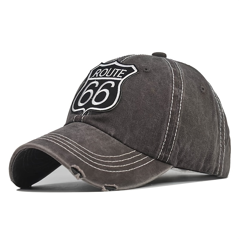 Retro Washed Baseball Cap Outdoor Sun Hat Adjustable