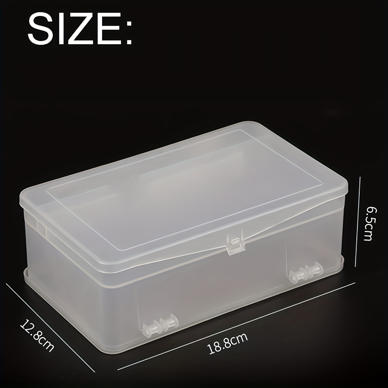 Plastic Nail Tools Organizer Container Case Manicure Tools - Temu