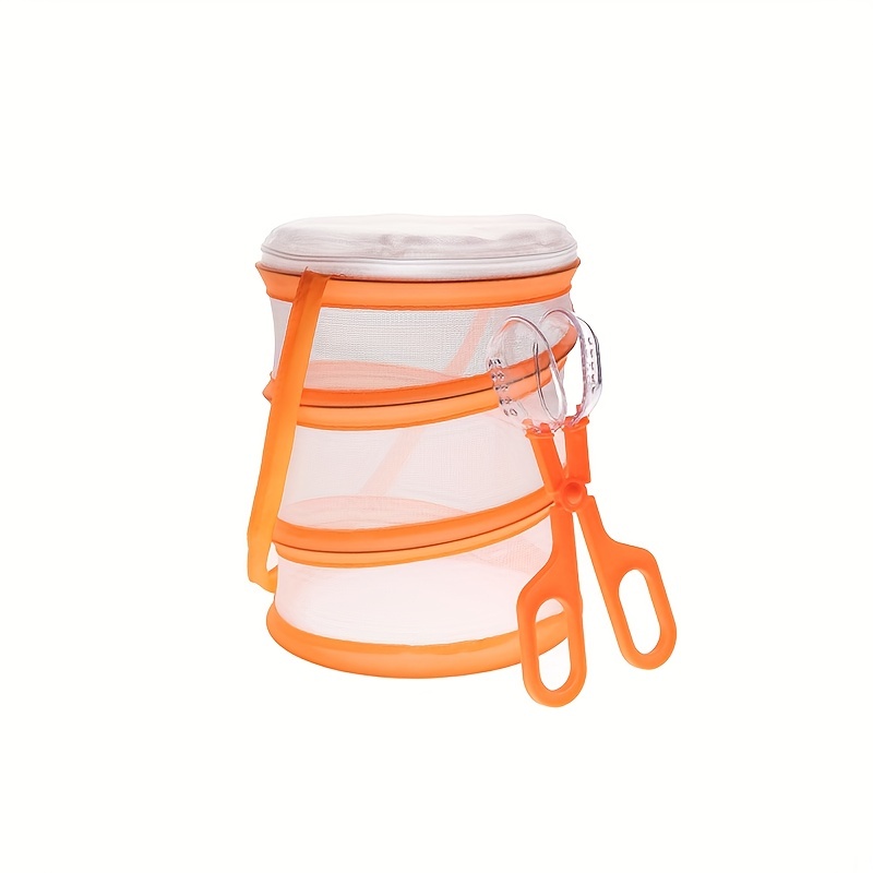 Outdoor Adventure Portable Butterfly Cage Mesh Folding Insect Cage