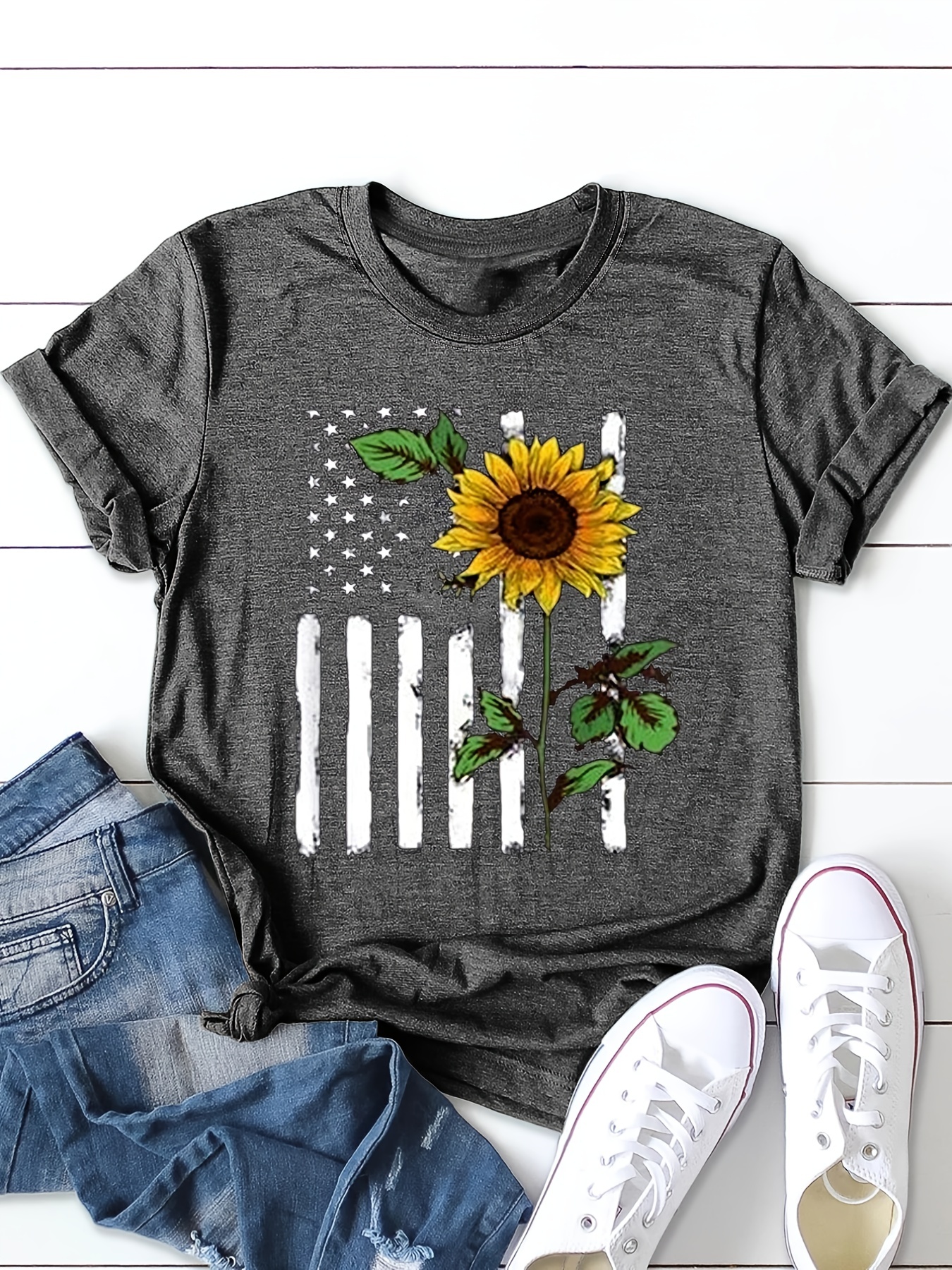 Girasoles para 2024 camisetas