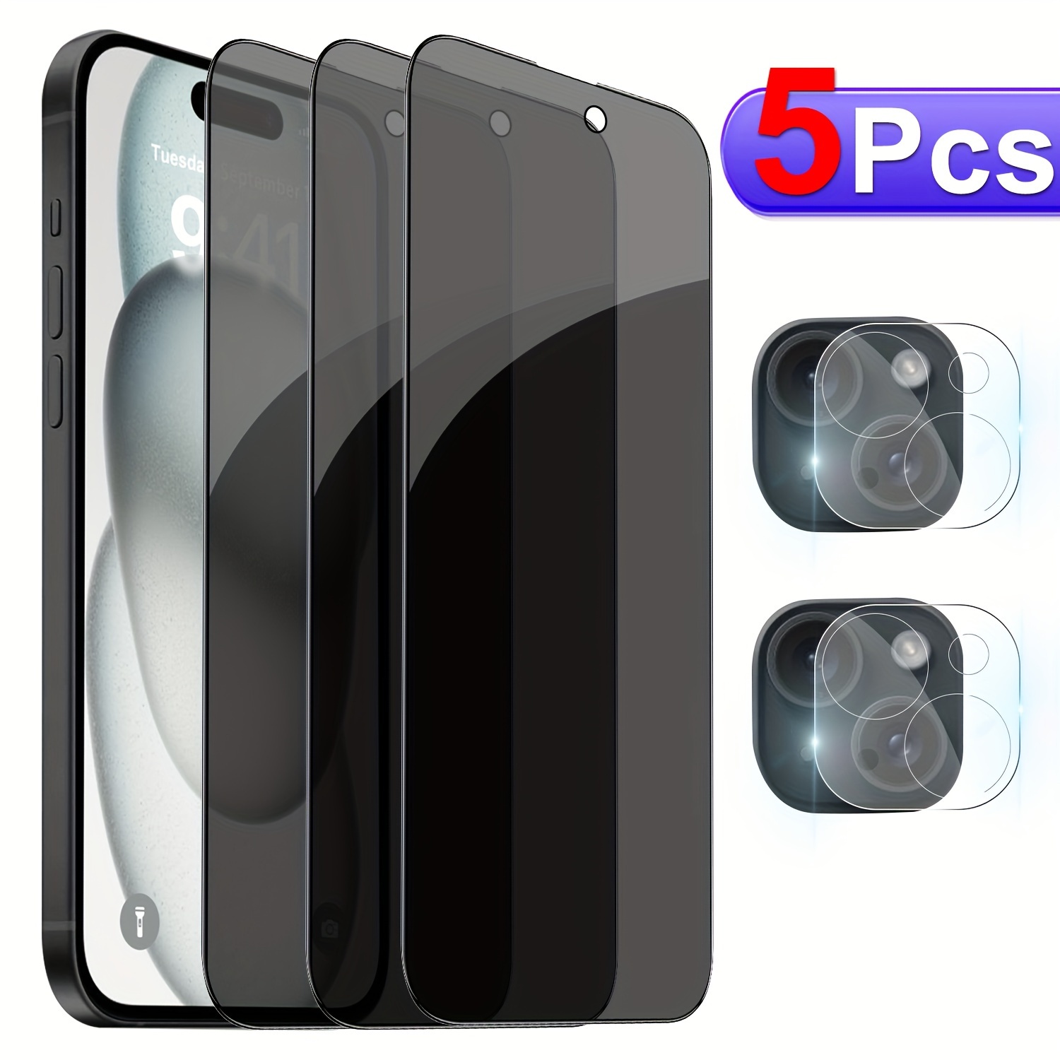 2pcs Protectores Cámara Iphone 13 Pro Max Vidrio Templado - Temu Chile