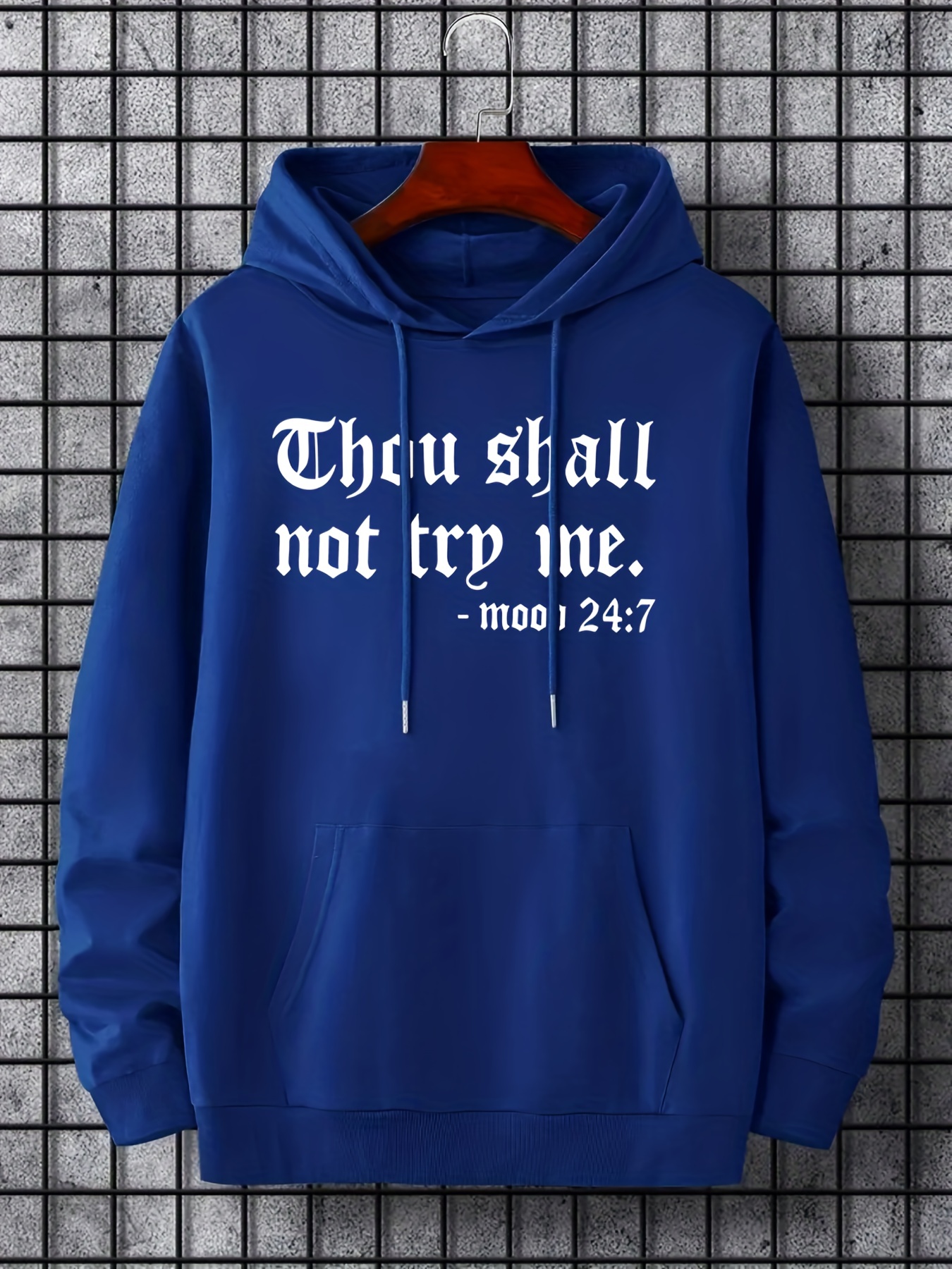 Thou shalt not try me online hoodie