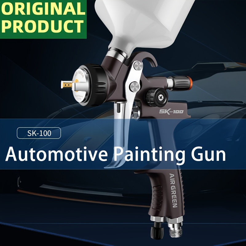 High-Quality HVLP Spray Gun Set for Automotive and Furniture Painting - 887  Finish Paint Gun for Maximum Atomization