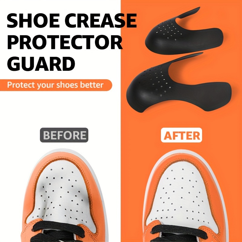 Protector de pliegues de zapatos, 4 pares de protector antiarrugas de  zapato para prevenir pliegues de zapatillas para hombres 7.5-13 mujeres 5-9