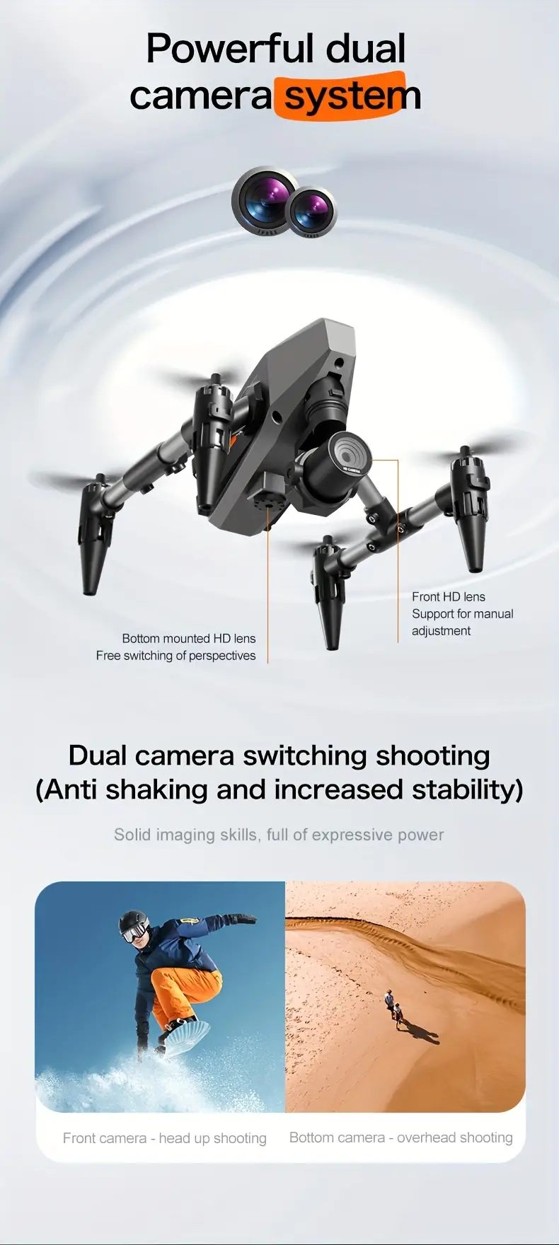 2023 christmas new years new xd1 mini inspire drone with high definition dual cameras wifi fpv real time image transmission dual lens switching details 7